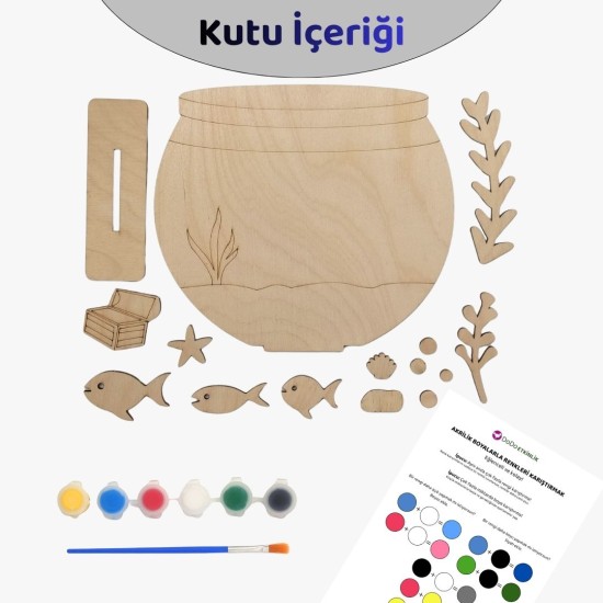 Akvaryum Ahşap Boyama Akvaryum Ahşap Boyama