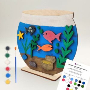 Akvaryum Ahşap Boyama