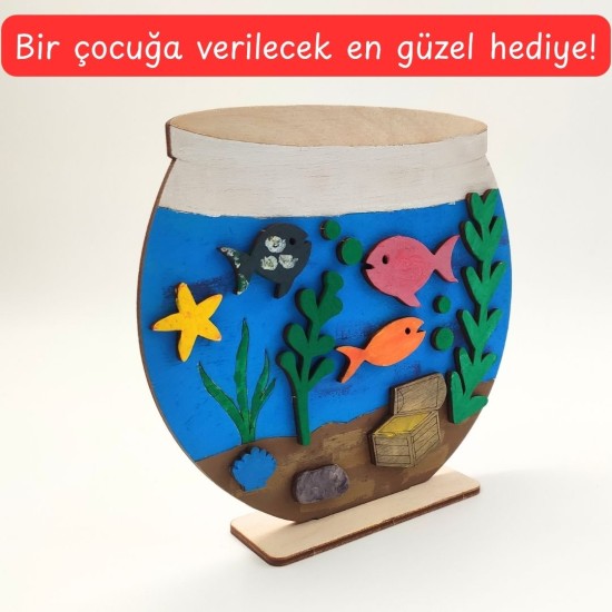 Akvaryum Ahşap Boyama Akvaryum Ahşap Boyama