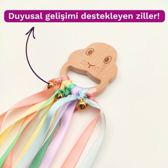 Montessori Duyusal Kurdeleli Halkalar Montessori Duyusal Kurdeleli Halkalar