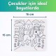 Tuval Boyama Seti — Unicorn Figürlü