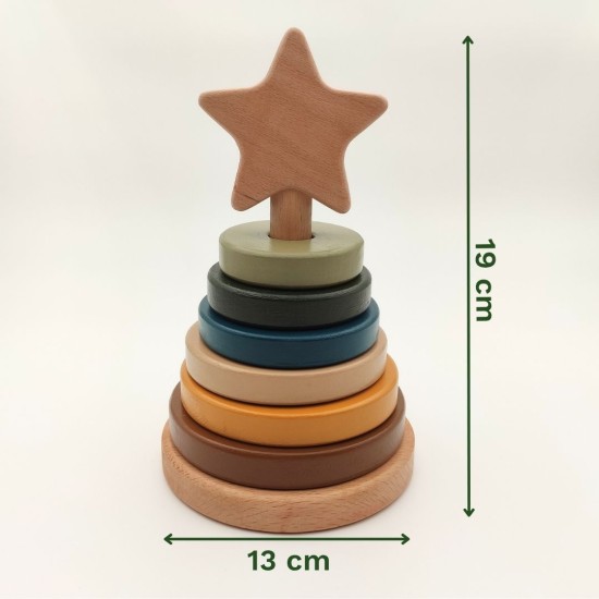 Montessori Disk Kulesi