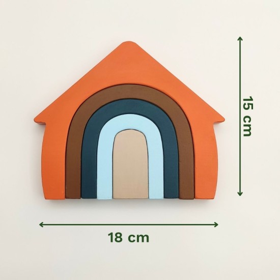 Montessori Ev Yapbozu Montessori Ev Yapbozu