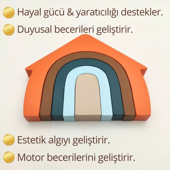 Montessori Ev Yapbozu Montessori Ev Yapbozu