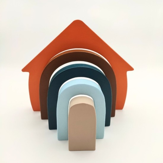 Montessori Ev Yapbozu Montessori Ev Yapbozu