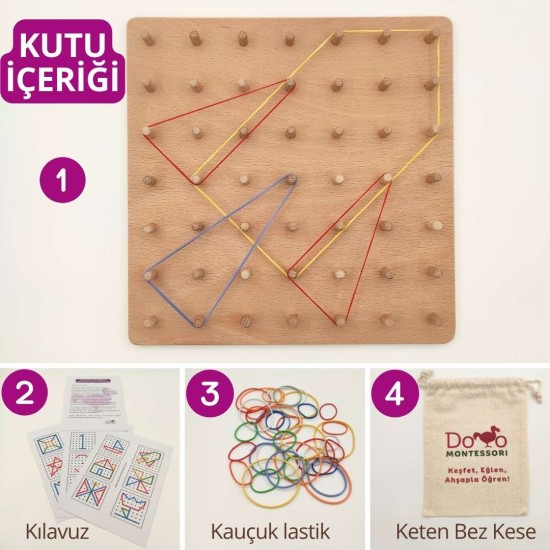 Montessori Geometri Oyunu Montessori Geometri Oyunu