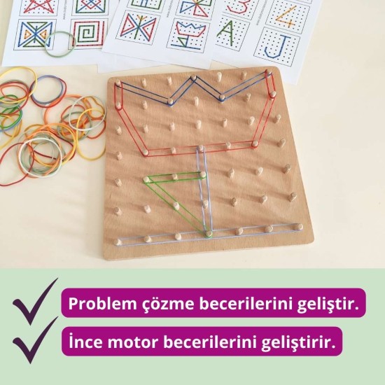 Montessori Geometri Oyunu Montessori Geometri Oyunu