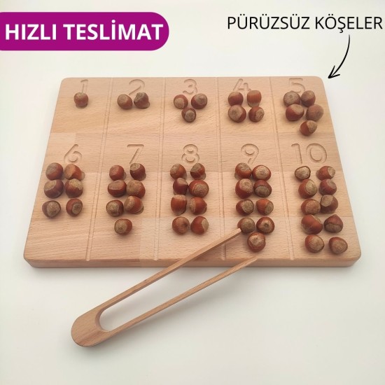 Montessori Sayı Alıştırma Seti 