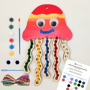 Ahtapot İp Geçirme ve Ahşap Boyama