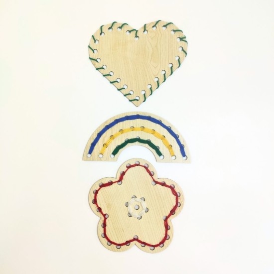 Ahşap Desen Kartları 