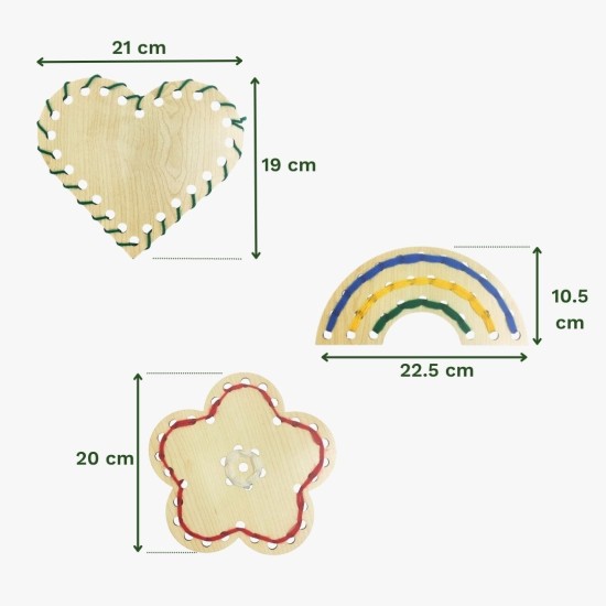 Ahşap Desen Kartları 