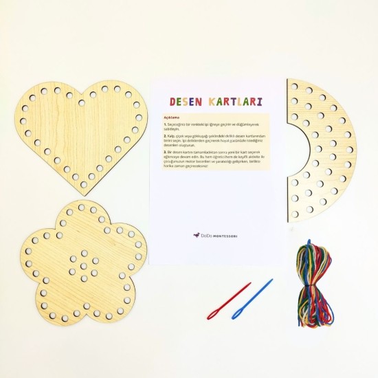 Ahşap Desen Kartları 