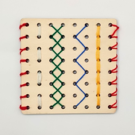 Montessori Dikiş Seti Montessori Dikiş Seti