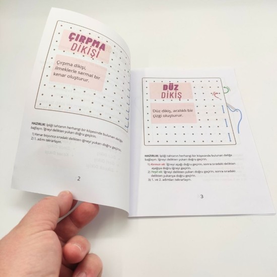 Montessori Dikiş Seti Montessori Dikiş Seti